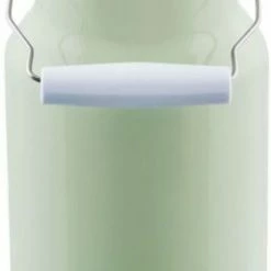 Riess Emaille Riess Milchkanne Aus Emaille In Nilgrün