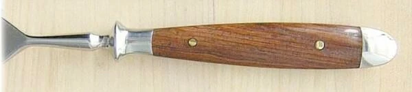 Eichenlaub Tortenheber Aus Honduras, Poliert – Bild 2