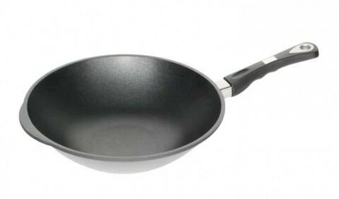 AMT Gastroguss AMT Wok Aus Aluguss Für Induktion, 32 Cm