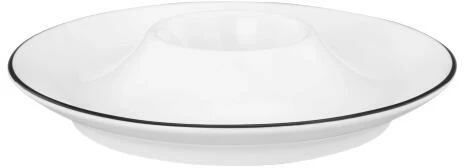 Seltmann Weiden Lido Black Line Eierbecher Mit Ablage 1 Seltmann Weiden Lido Black Line Eierbecher Mit Ablage