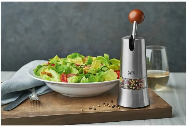 Kuhn Rikon Edelstahl Ratschen-Gewürzmühle – Bild 5