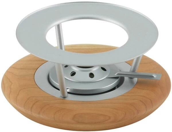 Kuhn Rikon Rechaud Kirschholz Mit Silberbrenner