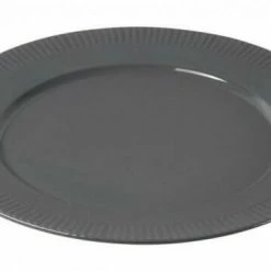 Pillivuyt Teller Flach Eclectique Bordeaux In Stahlgrau