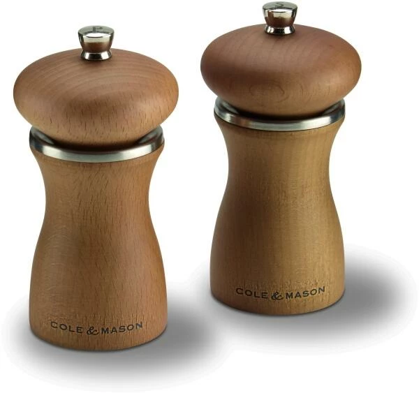 Cole & Mason Sherwood Sand Salzmühle, Ungefüllt, 12 Cm – Bild 2