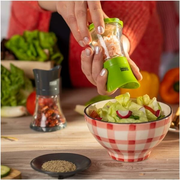 Kuhn Rikon Gewürzmühle Vase Mini Grün – Bild 3