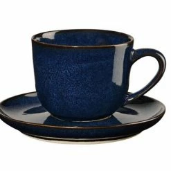 ASA Espressotasse Mit Untertasse Saisons Midnight Blue