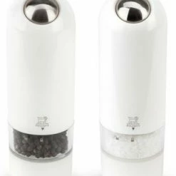 PEUGEOT Pfeffer- & Salzmühle Alaska Weiß Elektrisch Im Geschenkset