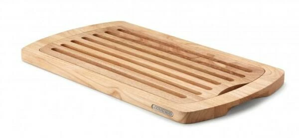 Continenta Brotschneidebrett Aus Gummibaumholz