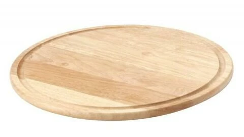 Continenta Pizzateller Aus Gummibaumholz