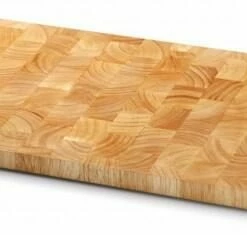 Continenta Schneidebrett Groß Aus Gummibaum Stirnholz