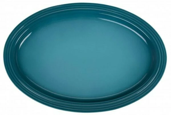 Le Creuset Servierplatte Oval In Karibik