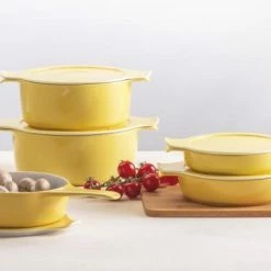 Eschenbach Topf Mit Deckel Cook & Serve In Hellgelb 16 Cm / 1 Liter 13 Eschenbach Topf Mit Deckel Cook & Serve In Hellgelb 16 Cm / 1 Liter -Kahla Shop COOK SERVE 032
