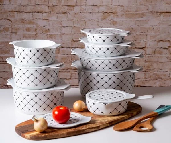 Eschenbach Topf Mit Deckel Cook & Serve In Square 18 Cm / 1,5 Liter / 8,8 Cm – Bild 5