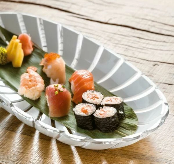 Guzzini Servierplatte Grace In Grau – Bild 3