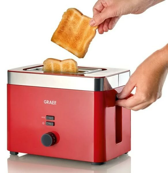 Graef Toaster TO 63 In Rot – Bild 2