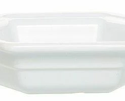 Emile Henry Gastro Emile Henry Schale Sechseckig In Weiß 31 X 27 Cm