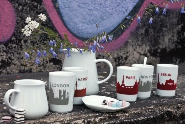 Kahla Five Senses Touch! Maxi-Becher Hannover In Rot – Bild 3