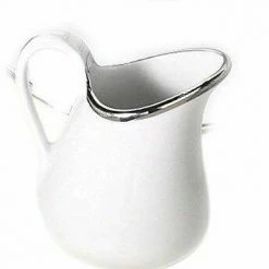 Pillivuyt Milchkanne Mehun Mit Platinrand Nr. 3 Volumen 57 Cl Durchmesser 139 Mm