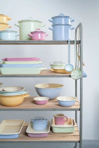 Riess Emaille Riess Schüssel Aus Emaille In Rosa 26 Cm – Bild 6