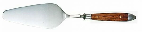 Eichenlaub Tortenheber Aus Honduras, Poliert